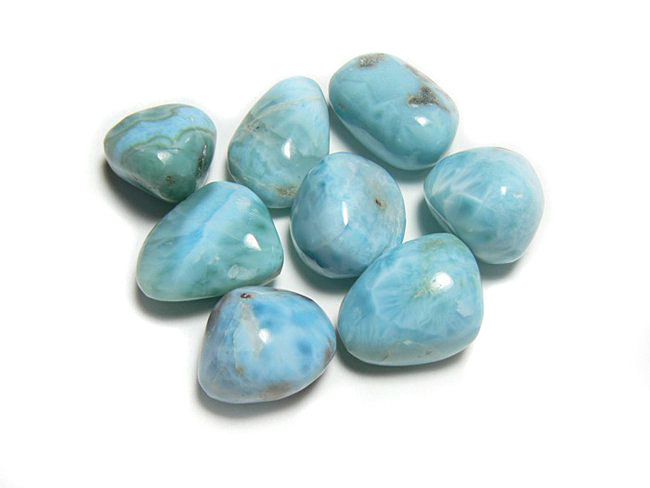 Larimar pierre roulée M
