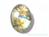 Labradorite pierre irisation jaune or