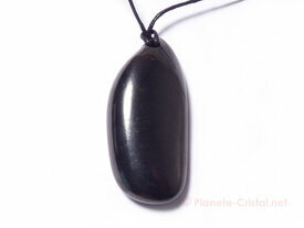 Pendentif shungite ovale