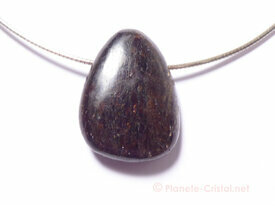 Pendentif grenat almandin