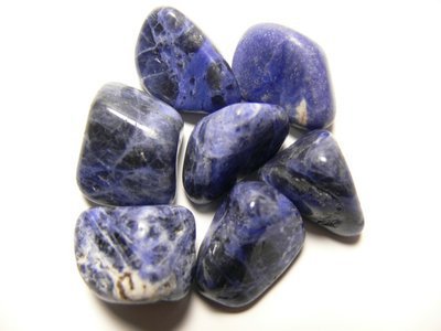 Sodalite bleue pierres roulées