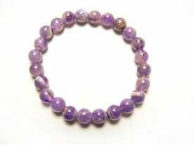 Bracelet boule amethyste
