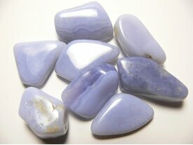 Agate bleue naturelle