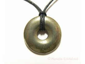 Pendentif Pi Pyrite