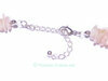 Chainette d'extension pour ce beau collier en morganite pierre naturelle 