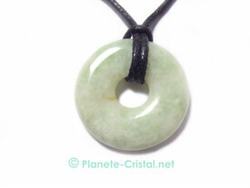 Pendentif jade jadéite vert