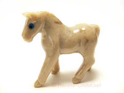 Animaux en pierre décoration : le cheval