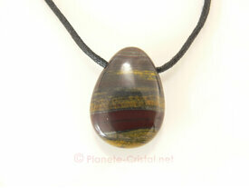 Pendentif en quartz oeil de fer