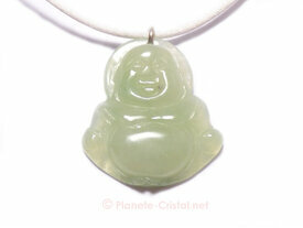 Pendentif Bouddha en jadéite 