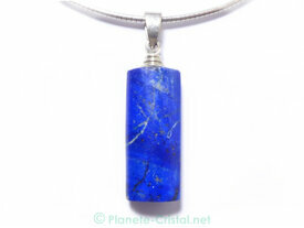 Pendentif bijou Lapis Lazuli bleu E