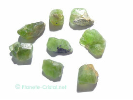 Gros Peridot minéraux 
