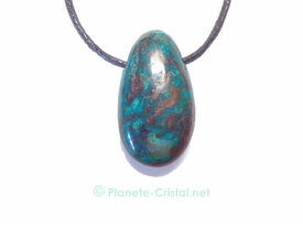 Pendentif chrysocolle