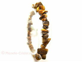 Bracelet nature en oeil de tigre 