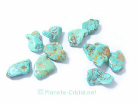 Petite turquoise pierre du Mexique