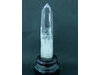 CQuartz type lazer en cristal de roche plus socle embase droit