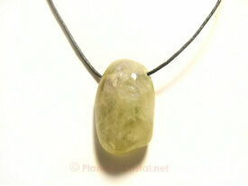 Pendentif quartz prasiolite