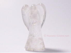 Ange transparent pierre véritable