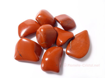 Jaspe rouge pierres polies naturelles