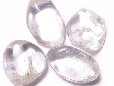 Galets en cristal de roche gemme