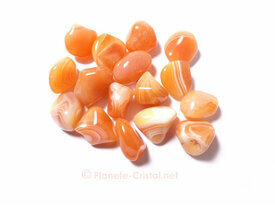 Agate Sardonyx petites pierres polies