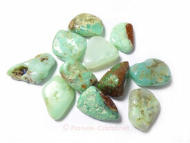 Chrysoprase petites pierres Australie