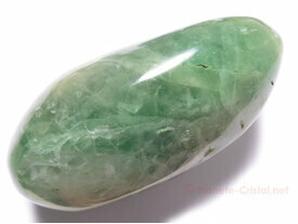 Galet Fluorine verte poli