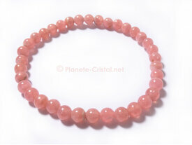 Bracelet fin rhodochrosite