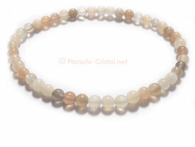 Bracelet fin Pierre de Lune femme