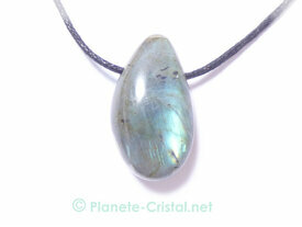 Labradorite polie pierre percee
