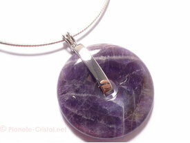 Attache metal pendentif grand donut Pi 