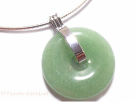 Attache metal collier petit donut Pi 