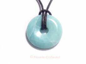 Pendentif Pi-chinois amazonite véritable