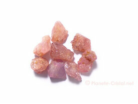 Spinelle rose en pierre naturelle