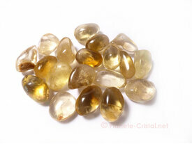 Petites pierres citrine naturelle non chauffee