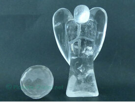Ange XL quartz cristal de roche gemme unique