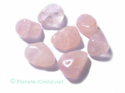 Qualit Extra quartz rose pierre roule