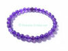 Bracelet en amthyste violet en quait Extra gemme