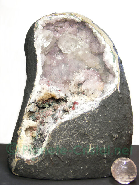 Geode grotte Amethyste et Calcite