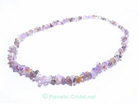 Collier Cacoxenite super seven