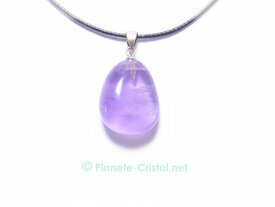Bijou precieux pendentif amethyste pierre