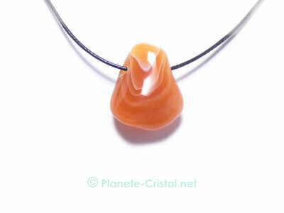 Sardonyx naturelle en pendentif pour le signe astral du Lion