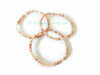 Bracelets en Pierre de Soleil boules 06 mm minraux naturels