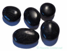 Gros galets tourmaline noire veritable