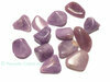 Lpidolite violet vritable pierres roules polies