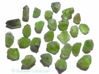 Peridot pierres véritables