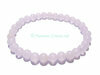 Magnifique bracelet rose en mangano-calcite boules roses naturelles et belle qualit