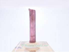 Tourmaline rose prisme brut collection B