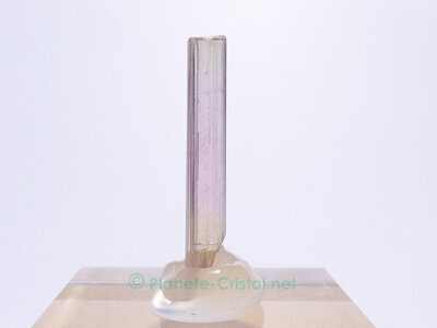 Tourmaline bicolore naturelle en prisme allong�