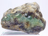Cristaux en filon d'�meraude sur une p�pite brute v�ritable