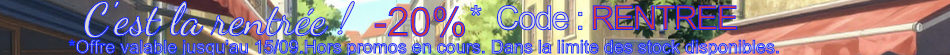 Super Rentr&eacute;e et -20% sur toute la boutique de lithoth&eacute;rapie !